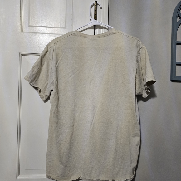 Delta Cream Cotton T-Shirt - Picture 2 of 3